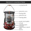 Xrdbfd Portable Kerosene Stove Heater, 360 Degree Surround Heating, Outdoor Camping Oil Paraffin Heaters, 4.6L, Red, White, 3000W view 4