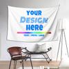 Personalized Backdrop with Photos TextCustom Tapestry Wedding Funny Backdrop Decoration Wall 90x60 Tapestry view 1