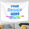 Personalized Backdrop with Photos TextCustom Tapestry Wedding Funny Backdrop Decoration Wall 90x60 Tapestry view 2
