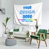 Personalized Backdrop with Photos TextCustom Tapestry Wedding Funny Backdrop Decoration Wall 90x60 Tapestry view 3