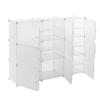 Gdrasuya10 Portable Shoe Rack 36 Pairs DIY Shoe Storage Shelf Organizer Large Plastic Shoe Organizers for Entryway Doorway Bedroom Gift Shoe Cabinet Stand White(3 Tier 9 Doors) view 4