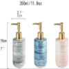 Fashion soap Dispenser Soap Dispenser Ceramic Beautiful Lines be Used as Decorations Reusable Shampoo Shower Gel Bottle Fashion view 2