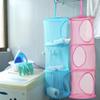 Zerodeko Hanging Organizer Bag for Boys and Girls Toys Multi Mesh Storage for Bathroom Dorm Kitchen and Laundry Room Space-saving Design view 2
