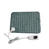 BK&MF Fleece Heated Blanket Electric Throw,6 Heat Settings Safe Fast Heating Heating Blanket Electric Blanket Heater Blanket Electric for Office,Green,40x30cm(16x12inch) view 1