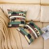 Deer Pillow Covers Bear Throw Pillow Covers Christmas Theme Cushion Covers For Living Room Bedroom Decor Wooden Style Fish Pine Tree Camping Retro Decorative Square Pillow Cases 20x20 Set Of 2 view 2
