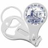 Dutch Windmill Blue Nail Clippers Plus Bottle Opener Keychain view 1