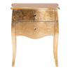 Baxton Studio Patrice Gold Finished Wood 2-Drawer End Table view 4
