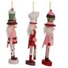 Kurt Adler 6" Hollywood Cake, Cocoa and Gingerbread Nutcracker Ornaments, 3 Assorted HA0596 view 3
