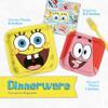 Unique Spongebob Birthday Decorations | Spongebob Party Decorations | Spongebob Party Supplies | Serves 16 Guests | With Banner, Spongebob Tablecloth, Dinner & Cake Plates, Napkins, Forks, Button view 4