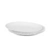 Mintra Home Curly Collection (11.75in Large Plate 6pk, White) view 2