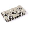 5PCS A Set Mini Stainless Steel Acrylic Nail Cups Crystal Metal Dappen Dish Liquid Powder Holder Container sterilizer tray view 2