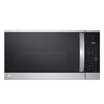 1.8 cu. ft. 30 in. W Smart Over The Range Microwave Oven with EasyClean in PrintProof Stainless Steel 1000-Watt