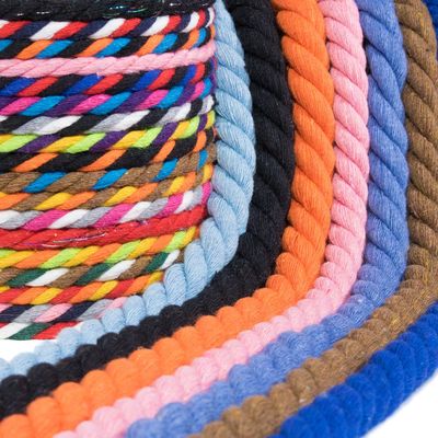 West Coast Paracord | Twisted Natural Cotton Artisan Cord Rope Super Soft Assorted Colors & Lengths (White, 1 Inch Diameter X 50 Feet)