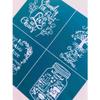 Katutude Family Theme Silk Screen Stencils, Reusable Self-Adhesive Silk Screen Transfers Chalk Paint Mesh Transfers for Painting on Wood, Fabric, Pillow Case, Home Wall view 3