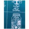 Katutude Family Theme Silk Screen Stencils, Reusable Self-Adhesive Silk Screen Transfers Chalk Paint Mesh Transfers for Painting on Wood, Fabric, Pillow Case, Home Wall view 4