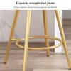 35-Inch Counter Height Bar Stool Armless Fixed Height High Chairs with 300lb Capacity for Kitchen, Recreation Room or Game Room, Set of 2 view 3