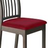 ANRIO Square Chair Covers for Dining Room Set of 1/2/4/6/8 Elastic Velvet Kitchen Office Chair Seat Covers Stretch Dining Chair Slipcover Universal Size Fall Decorations for Home view 1