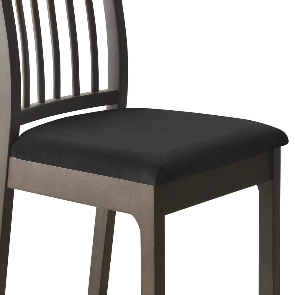 ANRIO Square Chair Covers for Dining Room Set of 1/2/4/6/8 Elastic Velvet Kitchen Office Chair Seat Covers Stretch Dining Chair Slipcover Universal Size Fall Decorations for Home