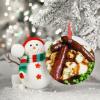 Bangers and Mash Ornaments Personalized Christmas Ornaments 2022 Funny Food Christmas Tree Ornaments Farmhouse Hanging Ornaments Holiday Christmas Keepsake New Year Gifts, 3 Inch view 3