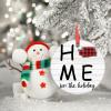 Washington Ornaments Personalized Home State Christmas Ornaments 2022 Home for The HolidayOrnaments for Christmas Trees Washington Hanging Ornaments Holiday Christmas Keepsake New Year Gifts, 3 Inch view 3