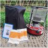 Xrdbfd Portable Handy Kerosene Stove Heater, Indoor Kerosene Stove Burner, Outdoor Camping Oil Paraffin Heater, for Patio, Deck, Tent Heating,4.6Lred view 3