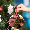 Christmas Ornaments Duck Magret with Honey Sauce Christmas Decorations for Tree Ceramic Cute Food Ornaments Personalized Christmas Ornaments 2022 Keepsake Holiday Christmas Decor, 3 Inch view 4