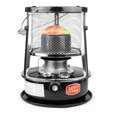 Portable Kerosene Heater for Indoor Use, Non Electric, Small Kerosene Stove Heater for Outdoor Camping Heating, Picnics, Cooking Burner Furnace, Black (Color : No Bag)