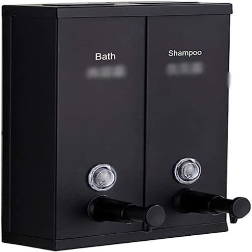 EKAYG Fashion soap Dispenser Soap Dispenser Bathroom Commercial Soap ABS Plastic Wall Mounted Body Wash Bathroom Kitchen Pump Rust Proof 40.58oz