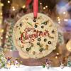 Christmas Ornaments Classic Pizza Christmas Decorations for Tree Pizza Ceramic Funny Food Ornaments Personalized Christmas Ornaments 2022 Keepsake Holiday Christmas Decor, 3 Inch view 2
