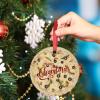 Christmas Ornaments Classic Pizza Christmas Decorations for Tree Pizza Ceramic Funny Food Ornaments Personalized Christmas Ornaments 2022 Keepsake Holiday Christmas Decor, 3 Inch view 4