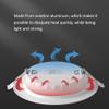 SDUYTDG 6 Pack Ultra Thin Recessed Light Led Downlight LED Ceiling Light 6W/9W/12W/18W/24W Led Kitchen Ceiling Lamp Recessed Light Conversion Kit 4000K 2.5inch-8inch view 2