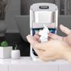 Soap Dispenser Automatic Battery Foaming Pump Liquid Lotion Touchless Adjustable Large Capacity Countertop Bathroom Kitchen (Silver) view 3