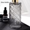 EKAYG Fashion soap Dispenser Glass Soap Dispenser Hand Soap Dispenser Glass Pump Bottle Glass Transparent Farmhouse Rustic Bathroom Accessories view 4