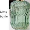 EKAYG Fashion soap Dispenser Soap Dispenser Lotion Bottle Pump Bottles Clear Glass Compatible with Bathroom Kitchen Hotel Restaurant view 3