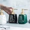 EKAYG Fashion soap Dispenser Soap Dispenser Refillable Countertop Soap Pump Bottles Creative Shower Ceramics Lotion Bottle Fashion view 4