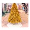 Luxurious Golden Artificial Golden Christmas Tree Encrypted Artificial Christmas Tree 120cm/150cm/180cm/210cm/240cm with Metal Stand (Color : Gold, Size : 120cm(47.2inches)) view 2