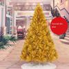 Luxurious Golden Artificial Golden Christmas Tree Encrypted Artificial Christmas Tree 120cm/150cm/180cm/210cm/240cm with Metal Stand (Color : Gold, Size : 120cm(47.2inches)) view 3