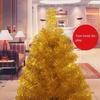 Luxurious Golden Artificial Golden Christmas Tree Encrypted Artificial Christmas Tree 120cm/150cm/180cm/210cm/240cm with Metal Stand (Color : Gold, Size : 120cm(47.2inches)) view 4