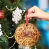 Calabrese Pizza Christmas Ornaments Personalized Christmas Ornaments 2022 Funny Food Ornaments for Christmas Trees Hanging Ornaments Holiday Christmas Keepsake New Year Gifts, 3 Inch view 4