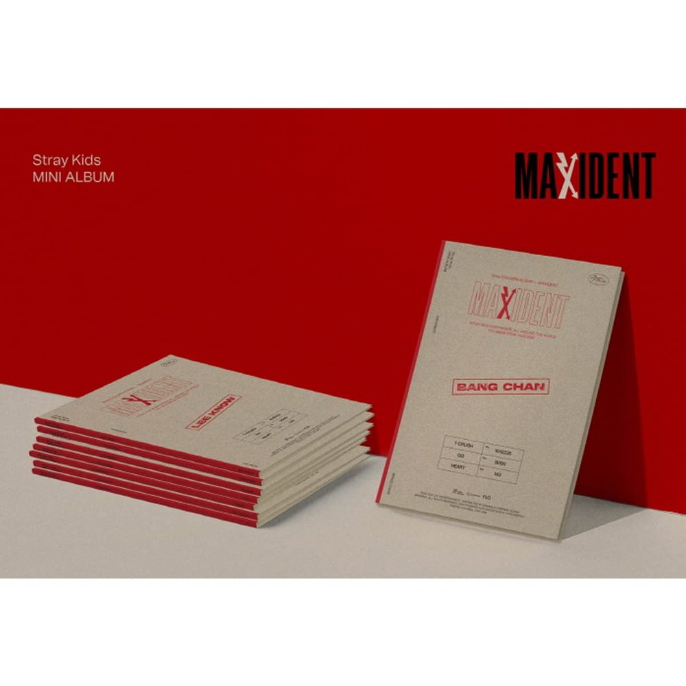 Stray Kids Mini Album - MAXIDENT (Case Ver.) ALBUM [ SEUNGMIN COVER ]