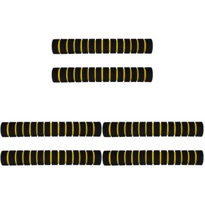 INOOMP 6pcs Non-slip Kayak Paddle Wraps Yellow Grip Covers Enhance Efficiency for Canoeing