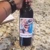 20pcs Personalize Printing Photo Wine Stickers Labels Wedding Custom Stickers Add Your Picture Candy Favors Gift Bottle Labels (B) view 2