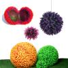 V3VOGUE Artificial Boxwood Ball - Boxwood Topiary Ball,Neat Appearance,Premium,high Density,Artificial Plant Ball,for Party Garden Kindergarten Living Room,Faux Ball 1 Piece view 1