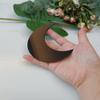 XIAOYUE 20pcs of Acrylic Moon Place Card,Celestial Wedding Place Cards,Semi-Circle Place Names Blanks for Wedding,Party&Festival Deco (Black) view 2