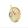 Brass Lantern Glass Oil Lamp Home Decoration (7 inch) Best for Gift view 3