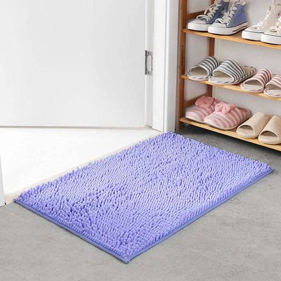 SHENGANG Bathroom Carpet Anti-Slip Bath Rug Outdoor Shower Room Rugs and Mats Bathroom Floor Toilet Door Mat,Snowyblue,80x120cm