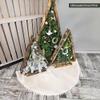 Cream Colored Pom Pom Christmas Tree Skirt (60 Inches) view 4
