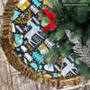 Woodland Animal Scandinavian Folk Christmas Tree Skirt (60 Inches) view 3