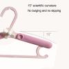 20pcs Plastic Non-Slip Baby Hangers, Kid Rack, Adjustable Infant Hanger for 0-18yrs Girl Boy, for Newborn Toddler Coat, Toddler view 4