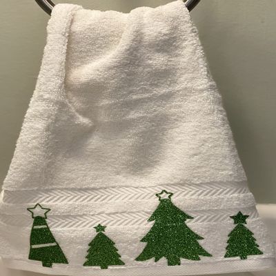 Christmas Tree Hand Towel